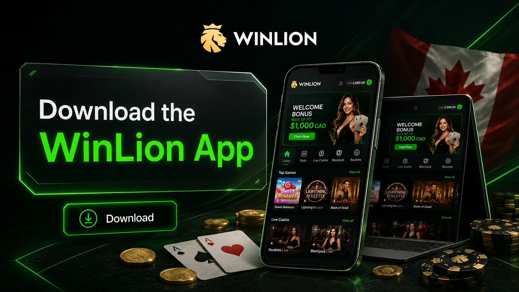 How to Download the WinLion App for Android and iOS
